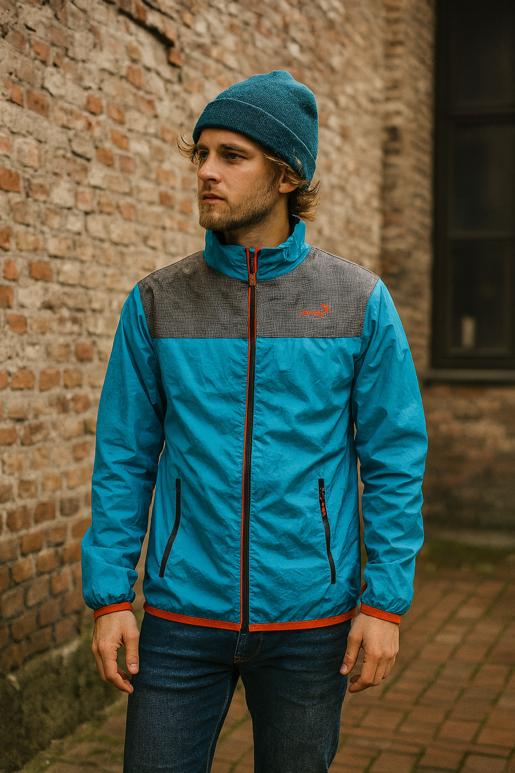 Vintage puma  Women's Raincoats in xl blue| SKU 6235