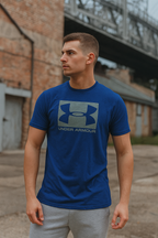 Under Armour Men's UA Boxed Sportstyle Short Sleeve Training T Shirt Size Small SKU 6842
