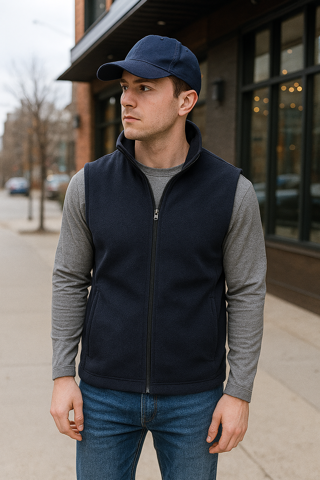 Vintage men's black Tom Frank baseball cap| Onesize| SKU 4448