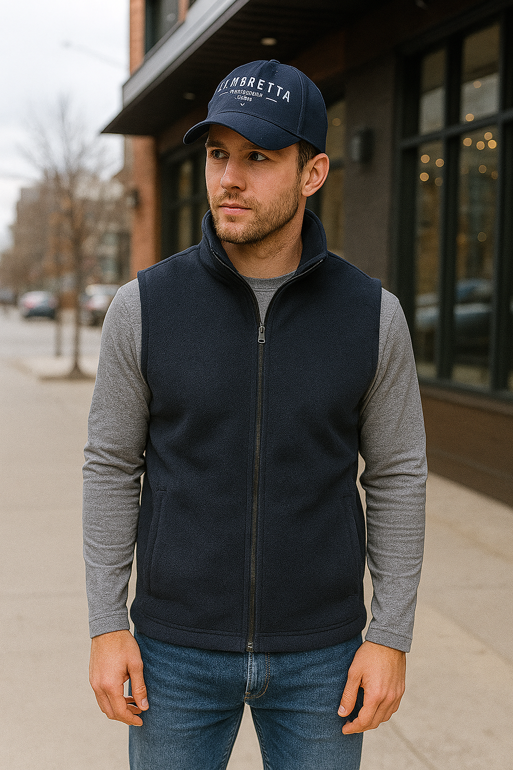 Vintage Lambretta Original London black baseball cap|Onesize|SKU 4449