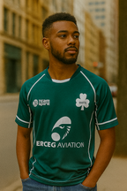 Vintage Liberte FC green team spirit large jersey