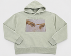 Green Creation of Adam Art Hoodie  L 25 W 20 SKU 5315