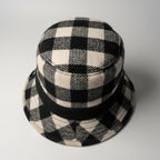 H&M Checkered Black and White Bucket Hat SKU 7329