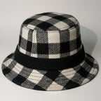 H&M Checkered Black and White Bucket Hat SKU 7329