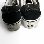 8.5 !US Women Vans Old Skool Skate Shoes Sneakers Black Suede Men 6 UK SKU 6876