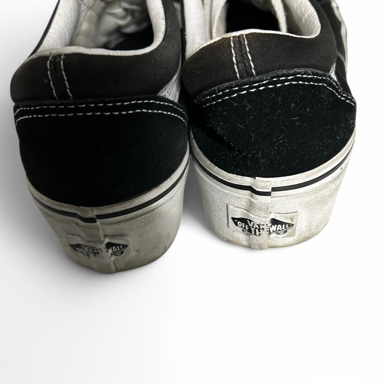 8.5 !US Women Vans Old Skool Skate Shoes Sneakers Black Suede Men 6 UK SKU 6876