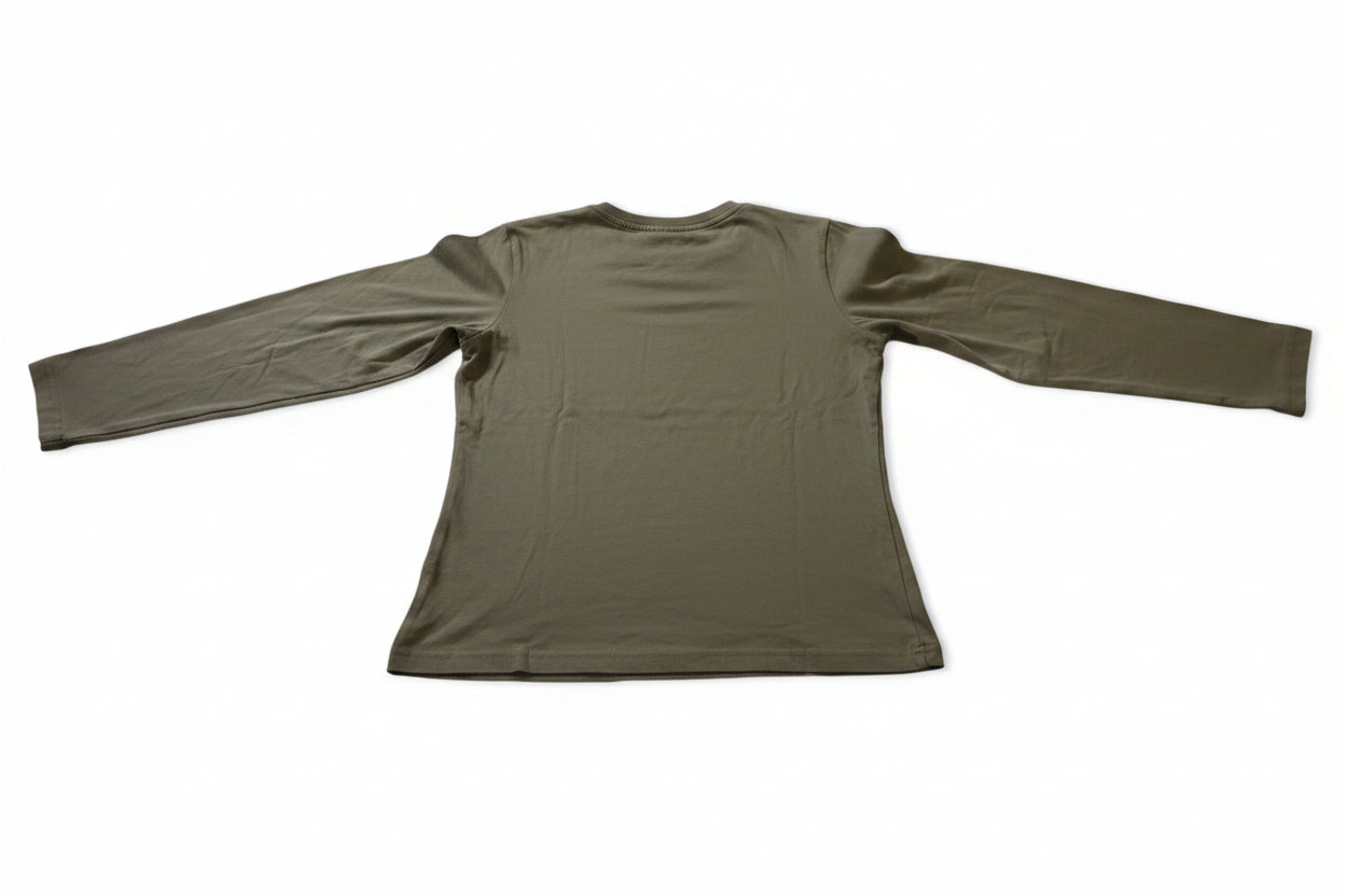 Vintage men's long sleeve grey excellent Tokyo london tees SKU 4302