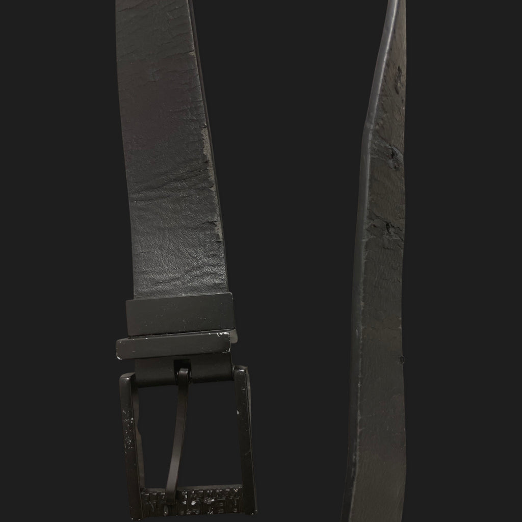 Rubynee Vintage y2k mens leather brown belt