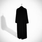 Statements Black pinstripe light soft coat with a touch of elegance #wintercoats L 45 W20 SKU 6907