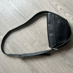 Zara shoulder Bags Woman Wide Single Half MoonLeather Chest Bags Woman Fashion. Sku 6865