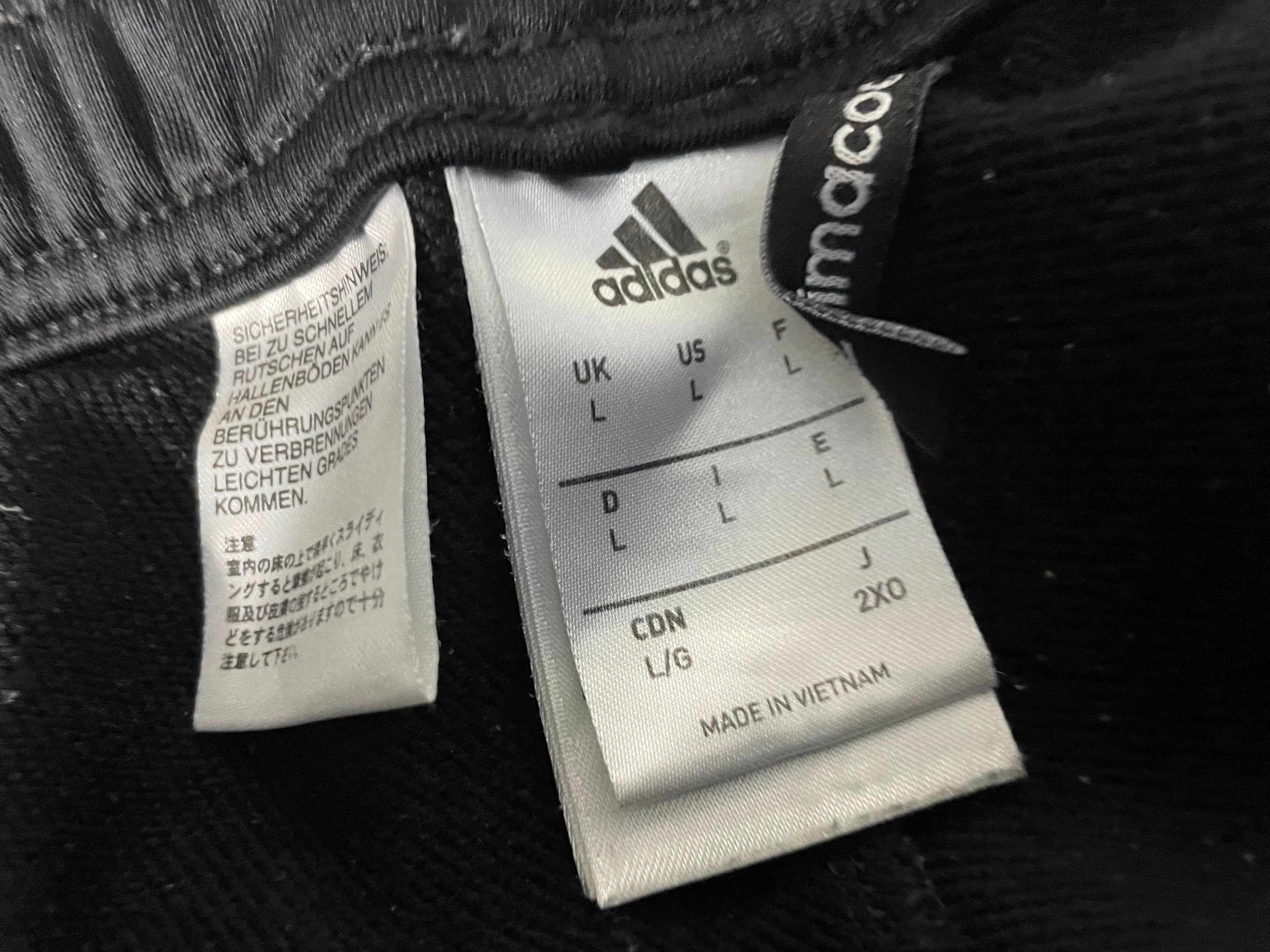 Vintage adidas AC Milan soccer joggers size L|SKU 4242