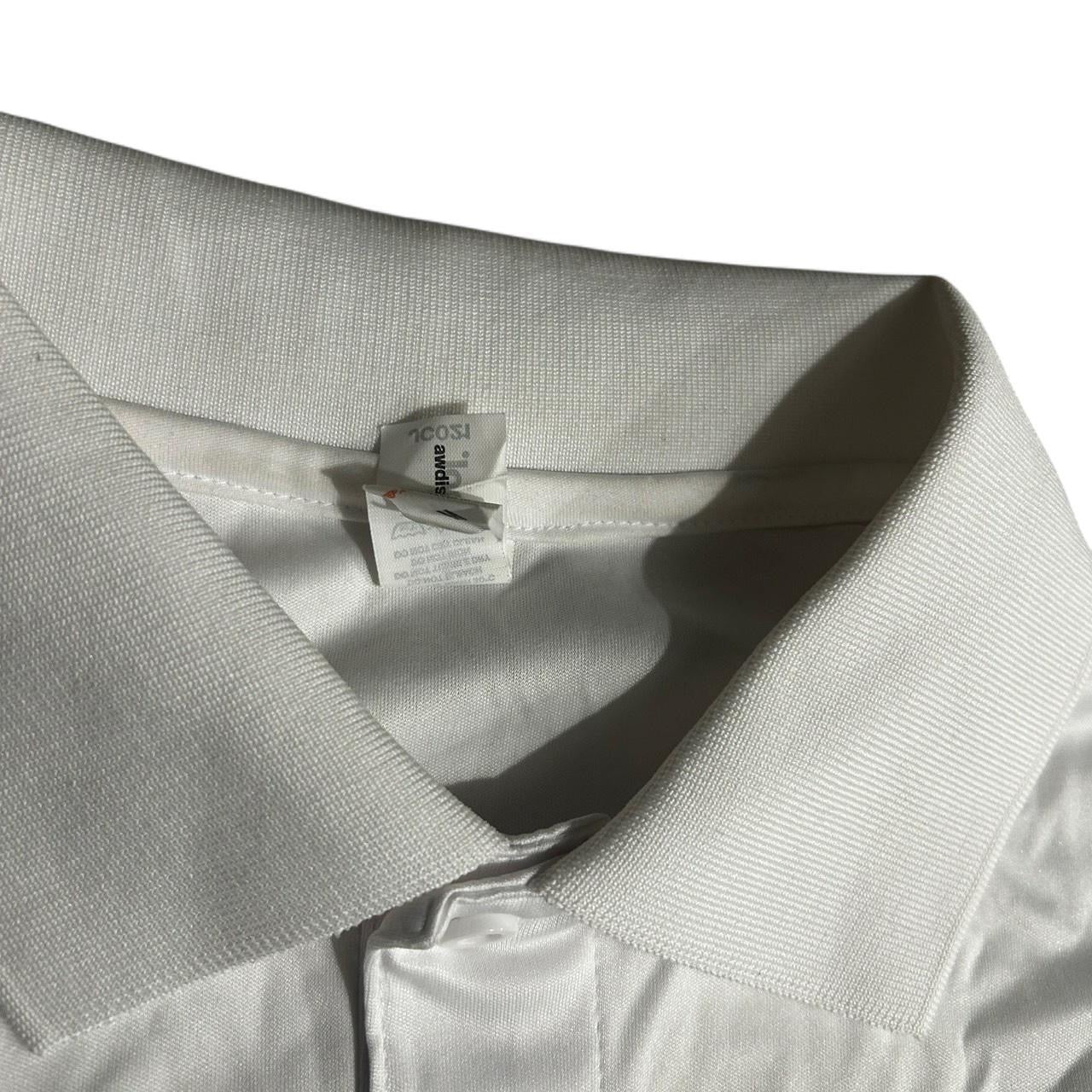 Vintage Toyota Performance logo Golf T-Shirt Men Polyester White Polo in M Sku 6843