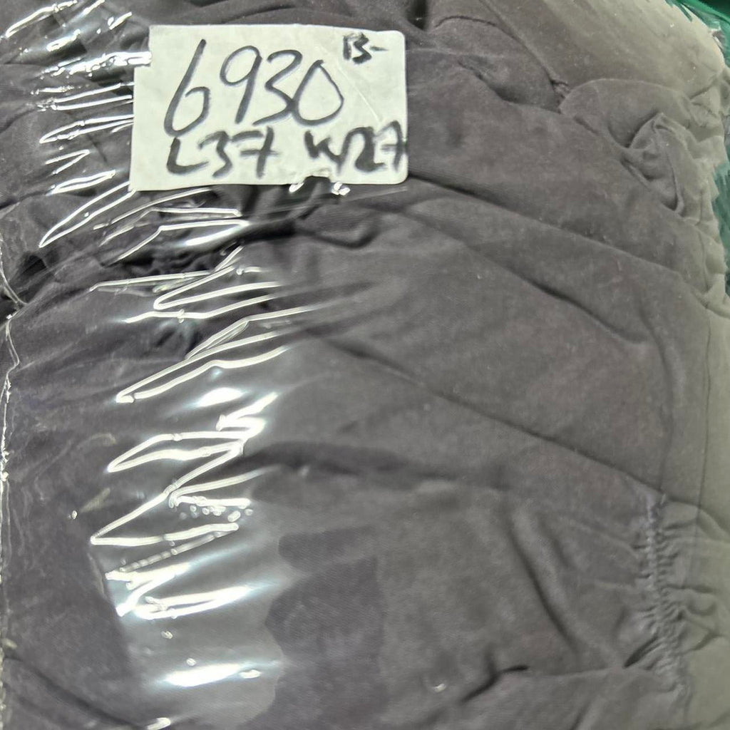 Vintage Women's UK Size 13 Taupe Grey & Purple Lightweight Padded Puffer Jacket, Size L - SKU 6930