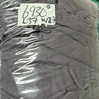 Vintage Women's UK Size 13 Taupe Grey & Purple Lightweight Padded Puffer Jacket, Size L - SKU 6930