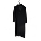 Statements Black pinstripe light soft coat with a touch of elegance #wintercoats L 45 W20 SKU 6907