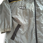 Grey and yellow Errea windbreaker sport jacket in size L sku 6756 