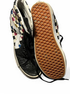 Black and white Vans skateboarding sneakers #skaterstyle uk 6 US 7 men us women 8.5  eu 39.0 SKU 6897