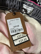 Pink House of Fraser swim shorts with drawstring waist #swimwear in size medium waist 30 inches sku 7137