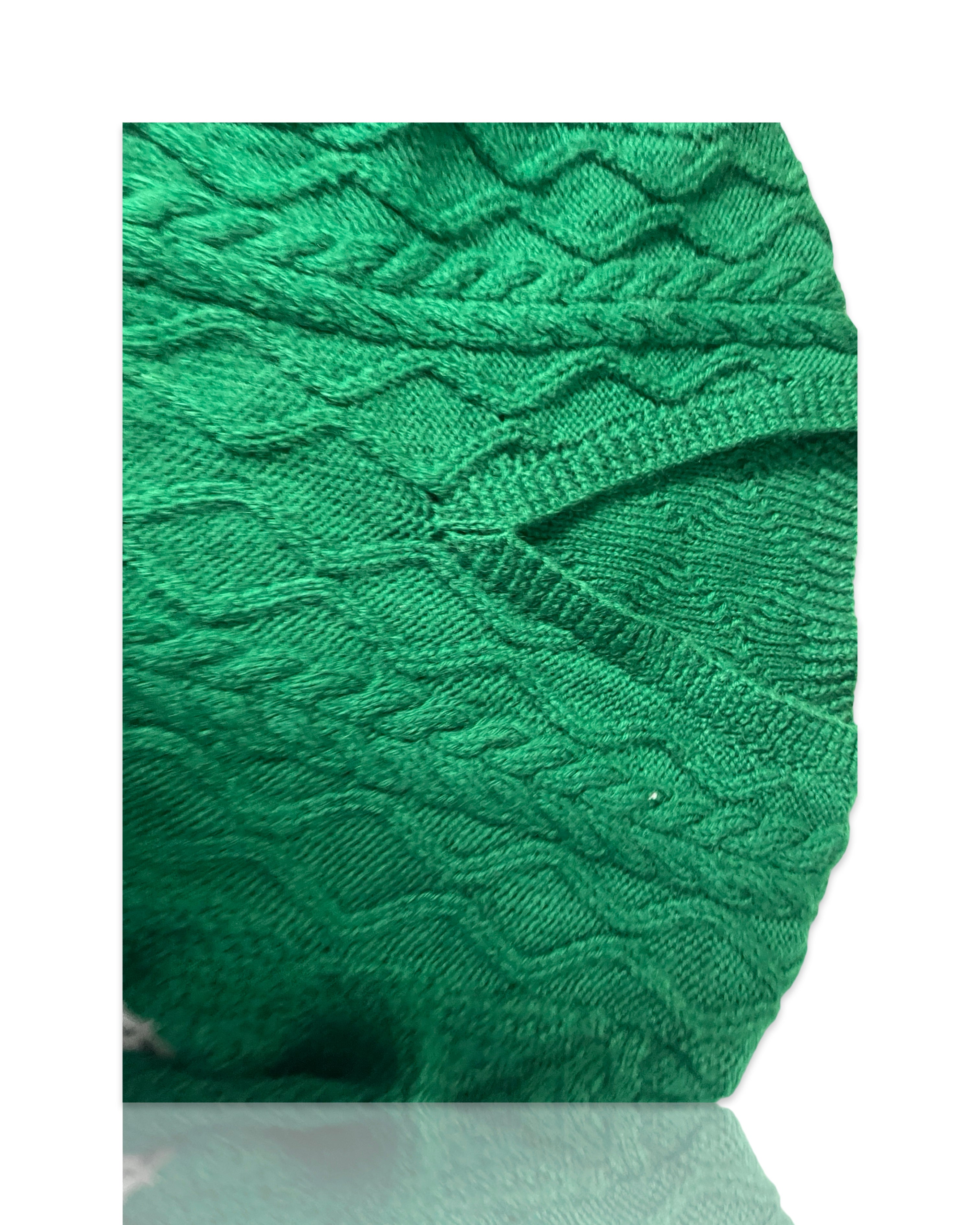 Super Soft  womens Crew Sweater in Green size small to medium |SKU 4231