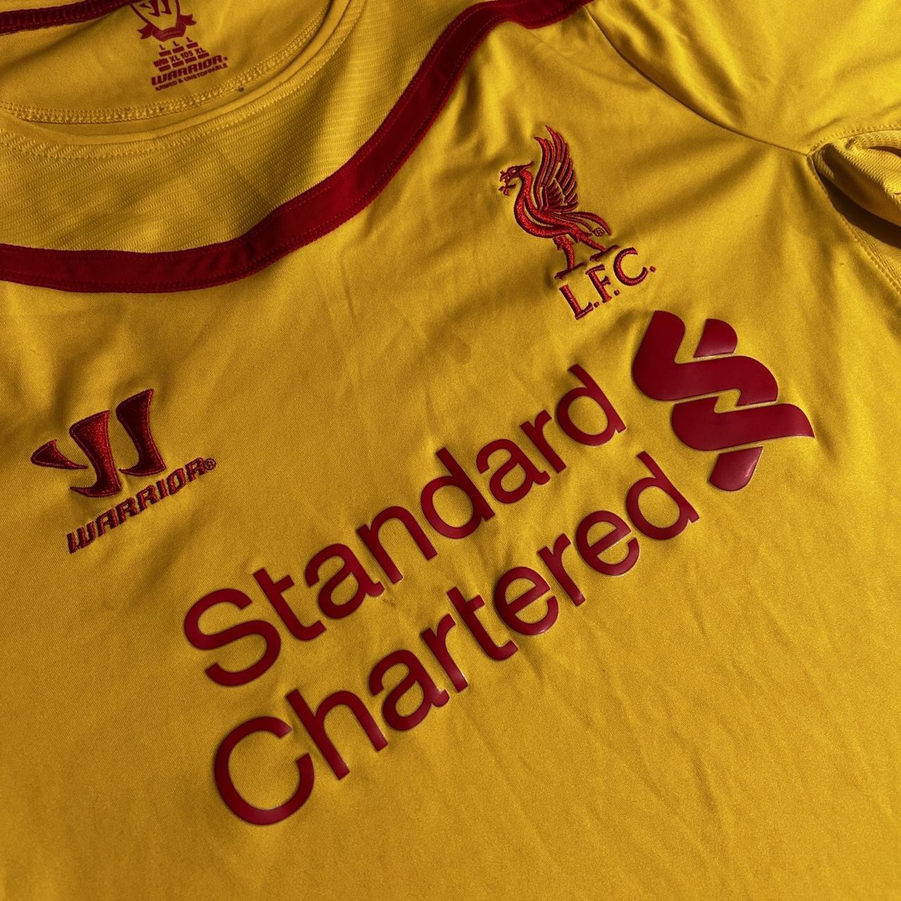 Warrior Liverpool FC 2014/2015 away football shirt jersey size XL extra large