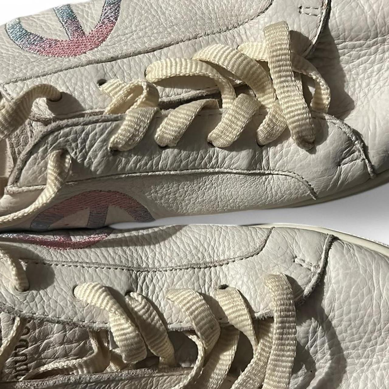 Soludos Ibiza Platform Casual Sneakers Women's Size 6 UK M, White Leather Shoes