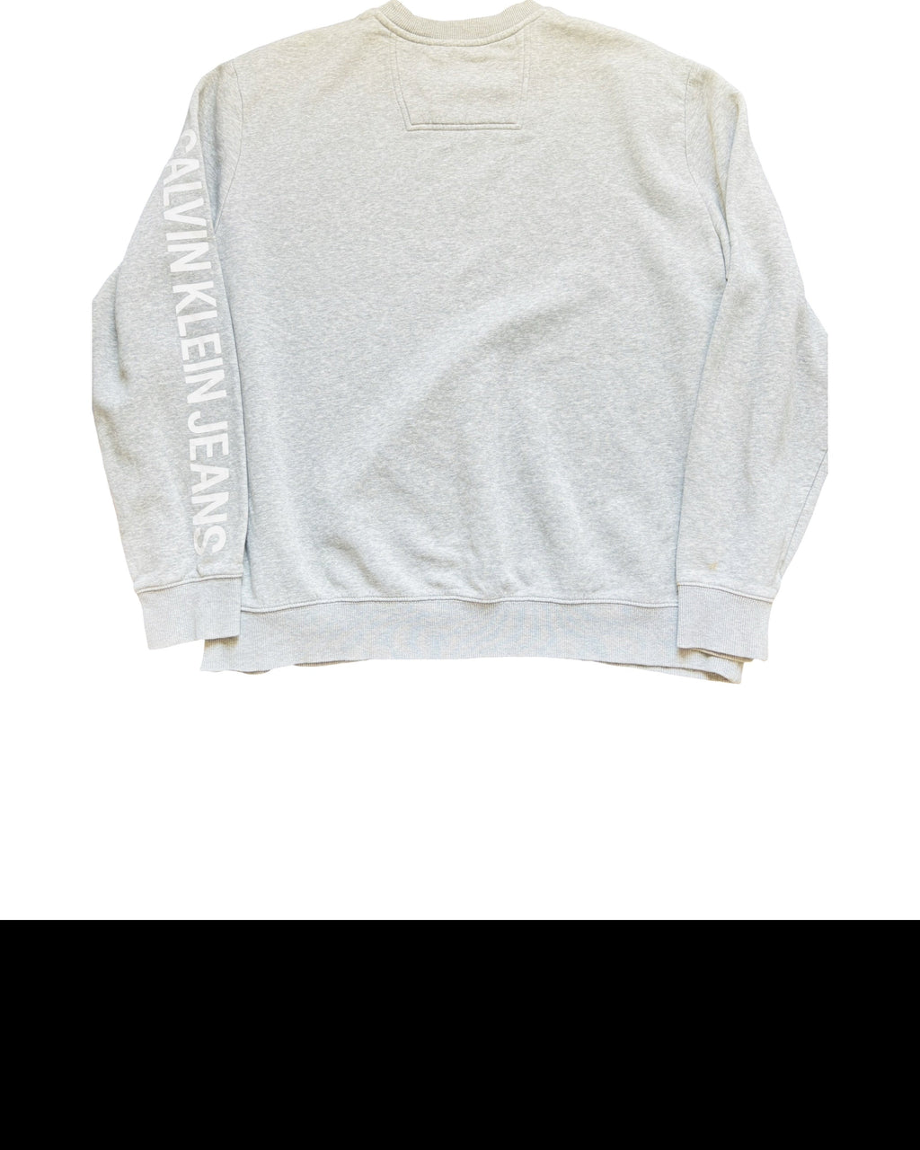 Vintage Calvin Klein Grey Sweater - Size M (Tag XXL, Recommended M)