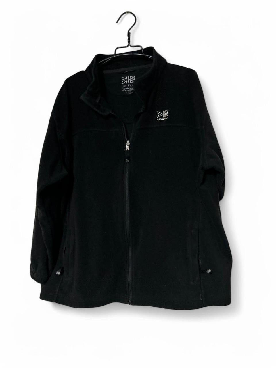 Karrimor Women's & Men’s Black Fleece Jacket Size 8 Outdoor Warmth Sz 4XL \One Size 