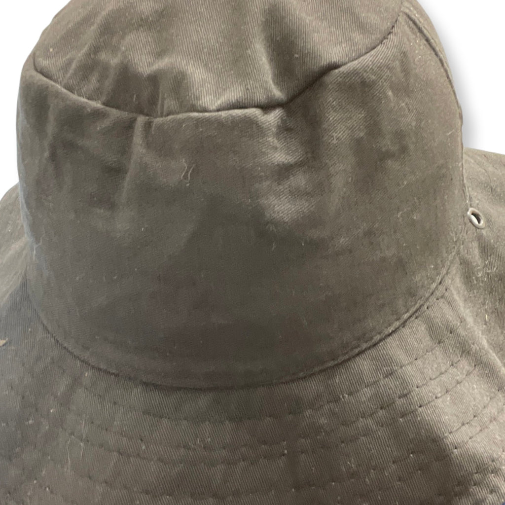 Rubynee Vintage y2k black summer bucket hat