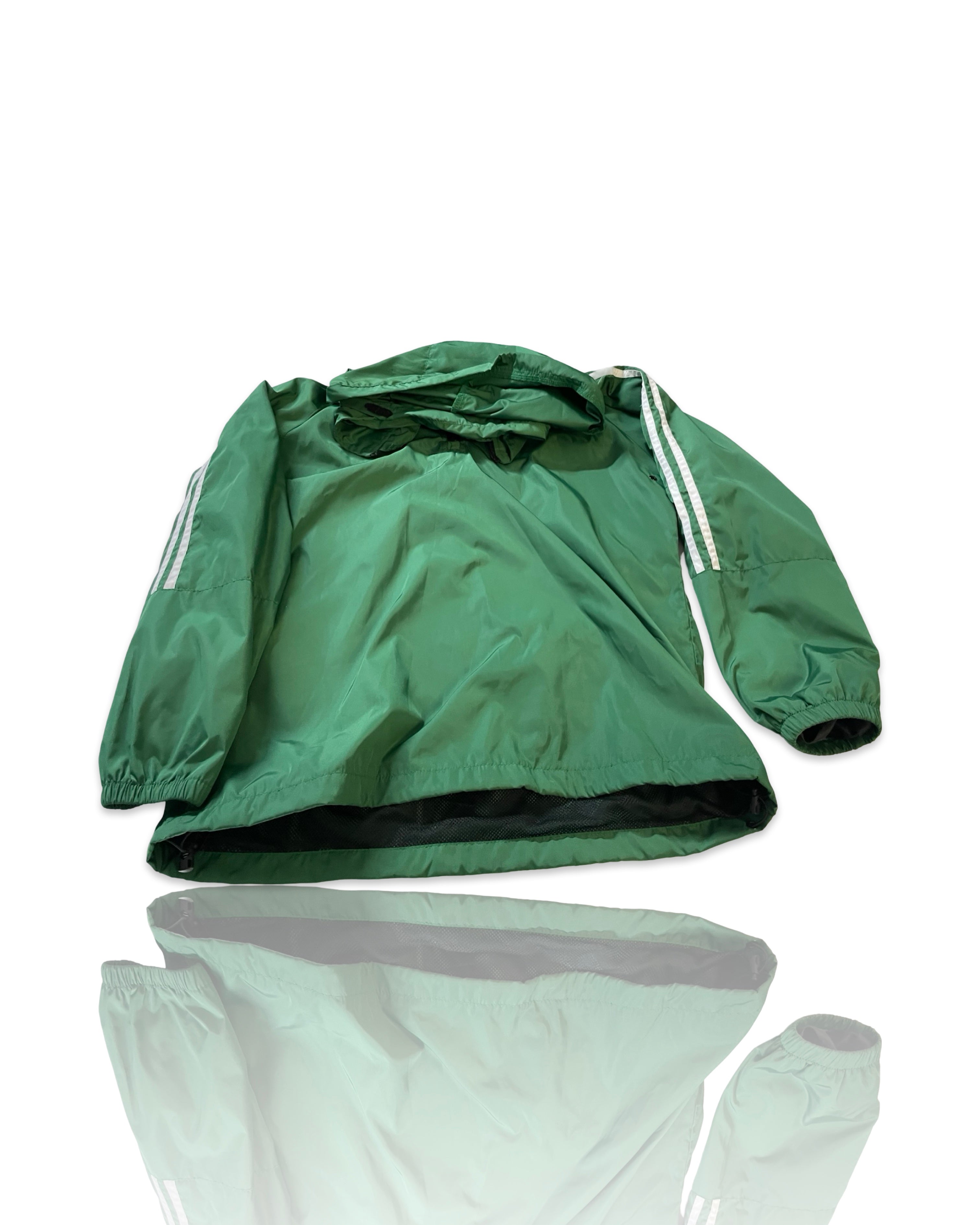 Vintage lightweight Balcon green mens windbreaker jacket in size small TO Medium L28 W22| SKU 4177