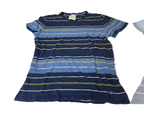 Fatface Men's Blue and Green T-shirt L27 W21 |SKU 4191