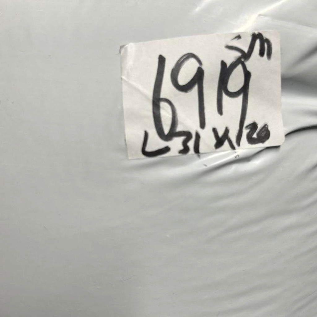 Man & Womans Black Faux Shearling Jacket Size S/M Outdoors - NO BELT  SKU 6919