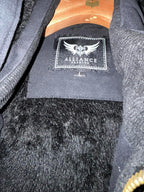 Alliance Fashion Unisex Full Zip Hooded Winter Jacket Grey Size L