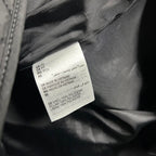 Karen Scott Women’s golf Black quilted fleece vest #fleecevest in small L26 W21 SKU 6888