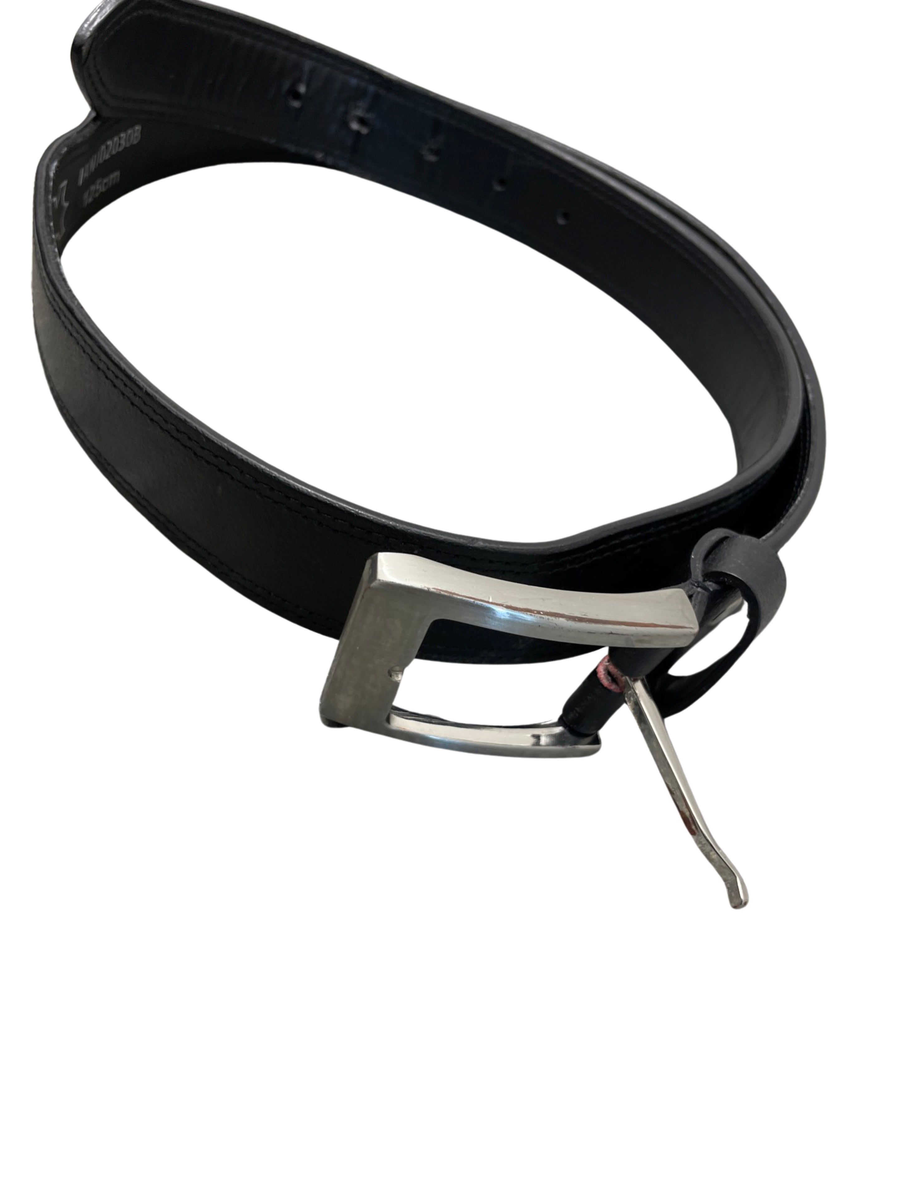 Rubynee Vintage y2k black leather mens belt