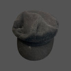 Rubynee Vintage y2k bakers boy black hat