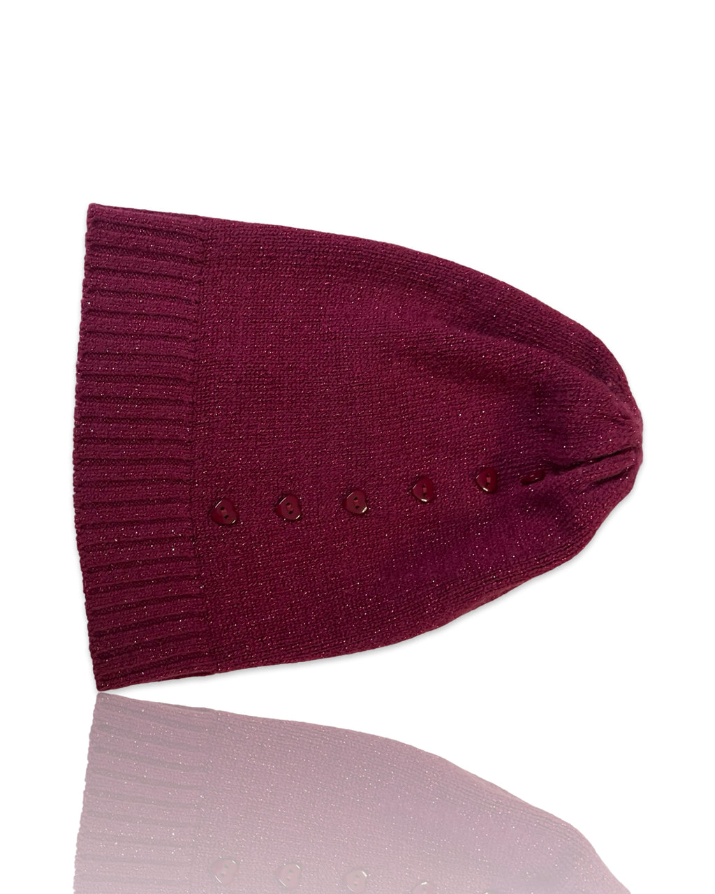 Cute womens y2k burgundy wine beannie |SKU 4192