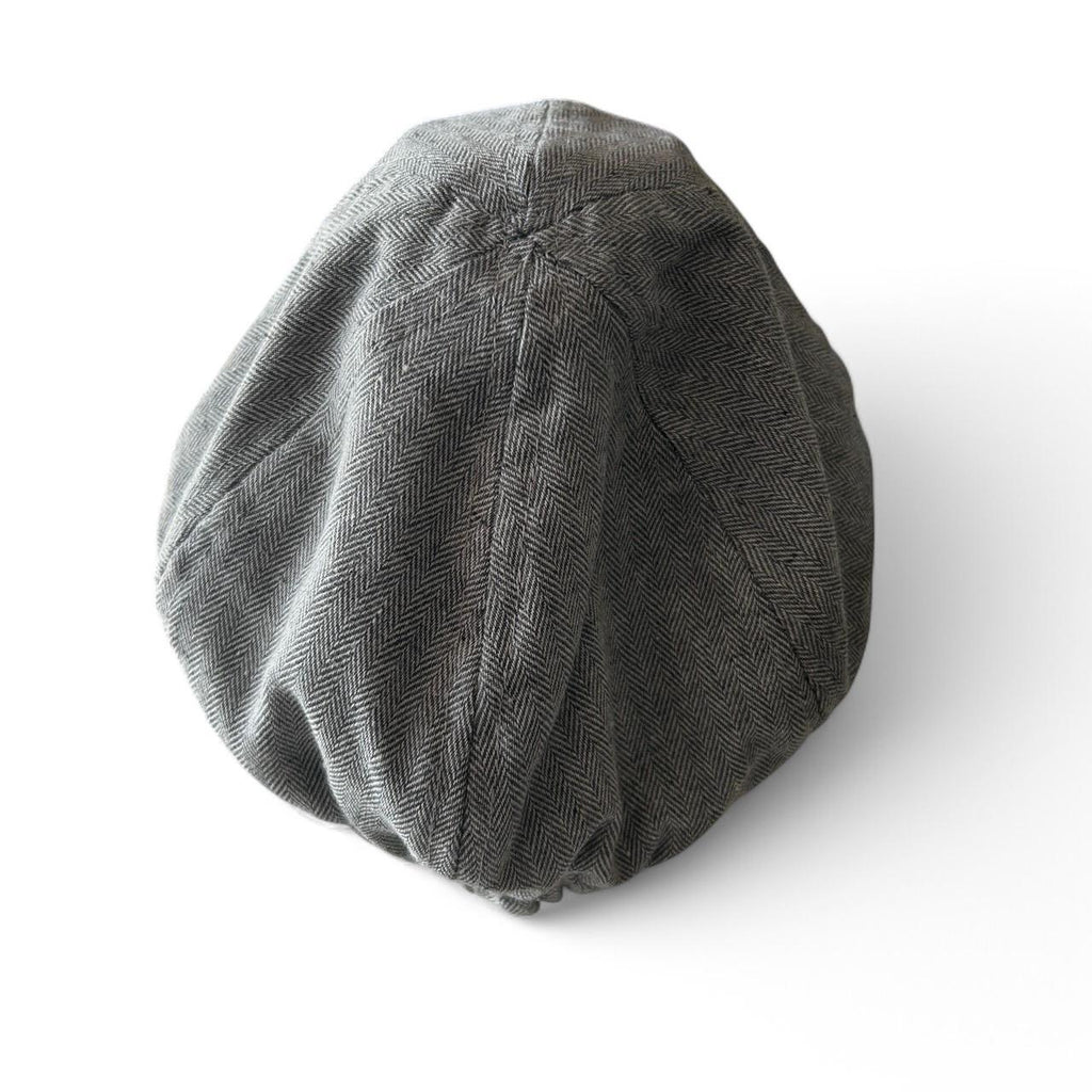 Grey tweed flat cap hat #indie #retro sku 6812