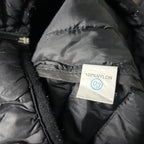 Black Puffer Jacket Women’s With Hood  L/XL sku 6910 L26 w21