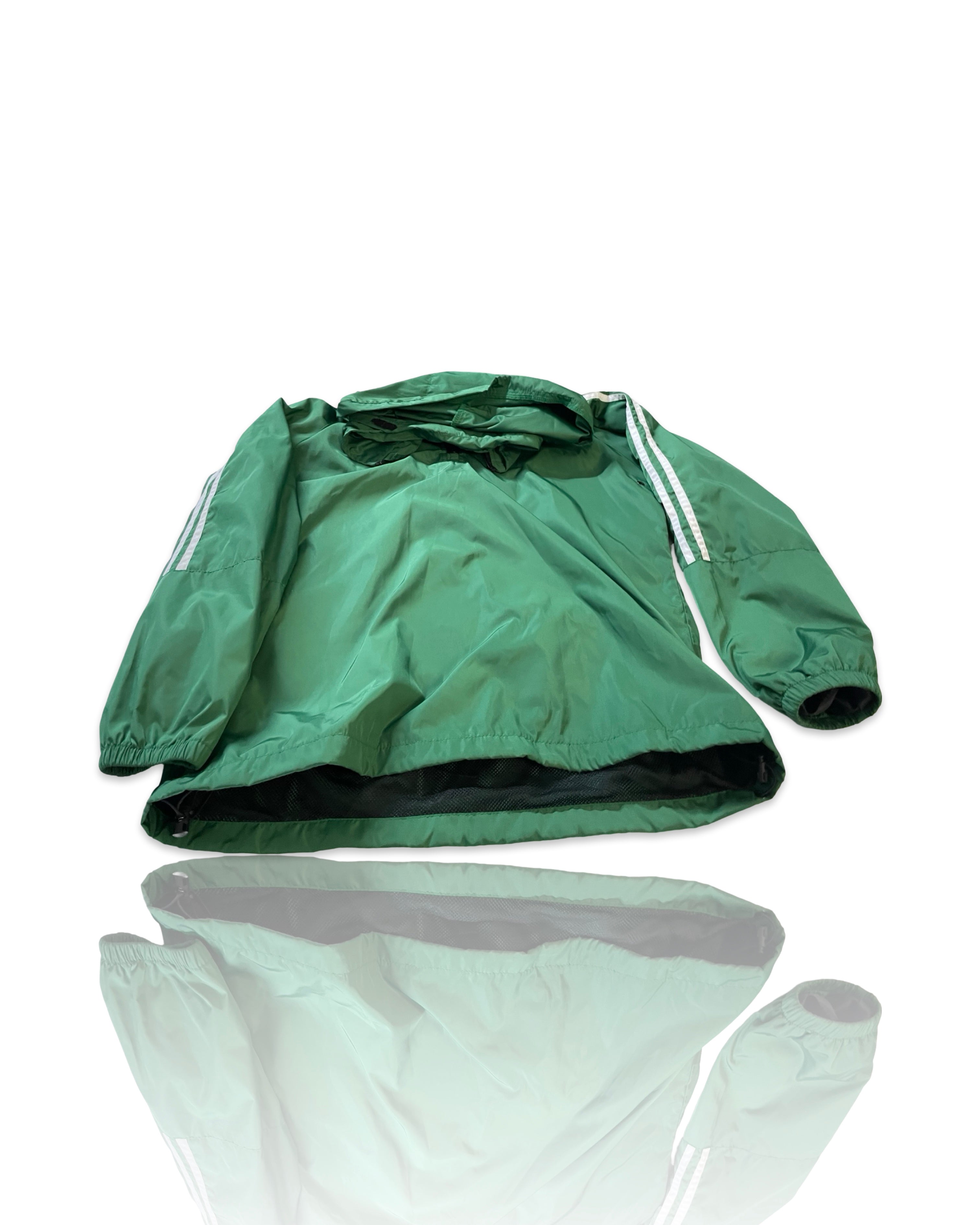 Vintage lightweight Balcon green mens windbreaker jacket in size small TO Medium L28 W22| SKU 4177