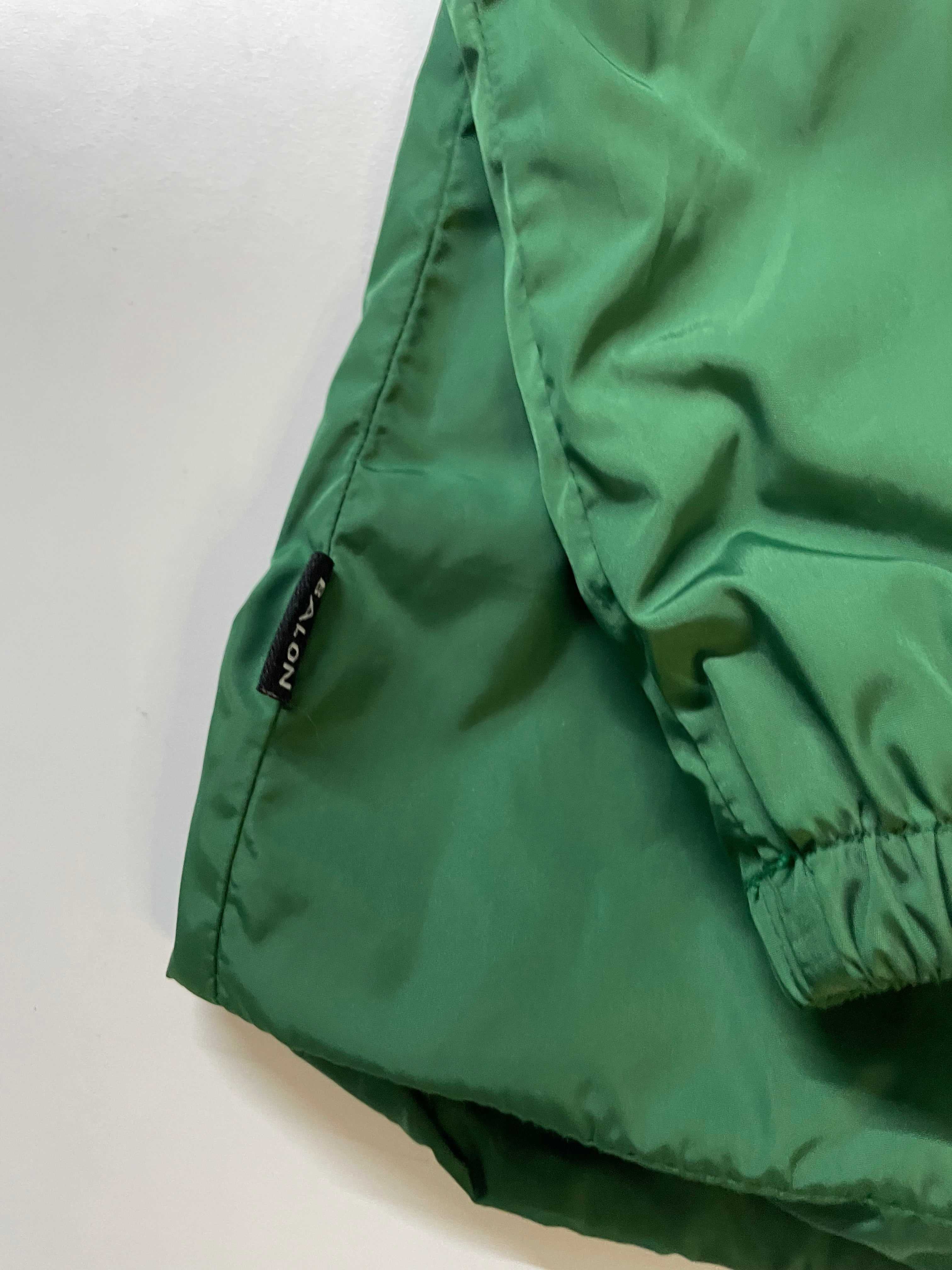 Vintage lightweight Balcon green mens windbreaker jacket in size small TO Medium L28 W22| SKU 4177
