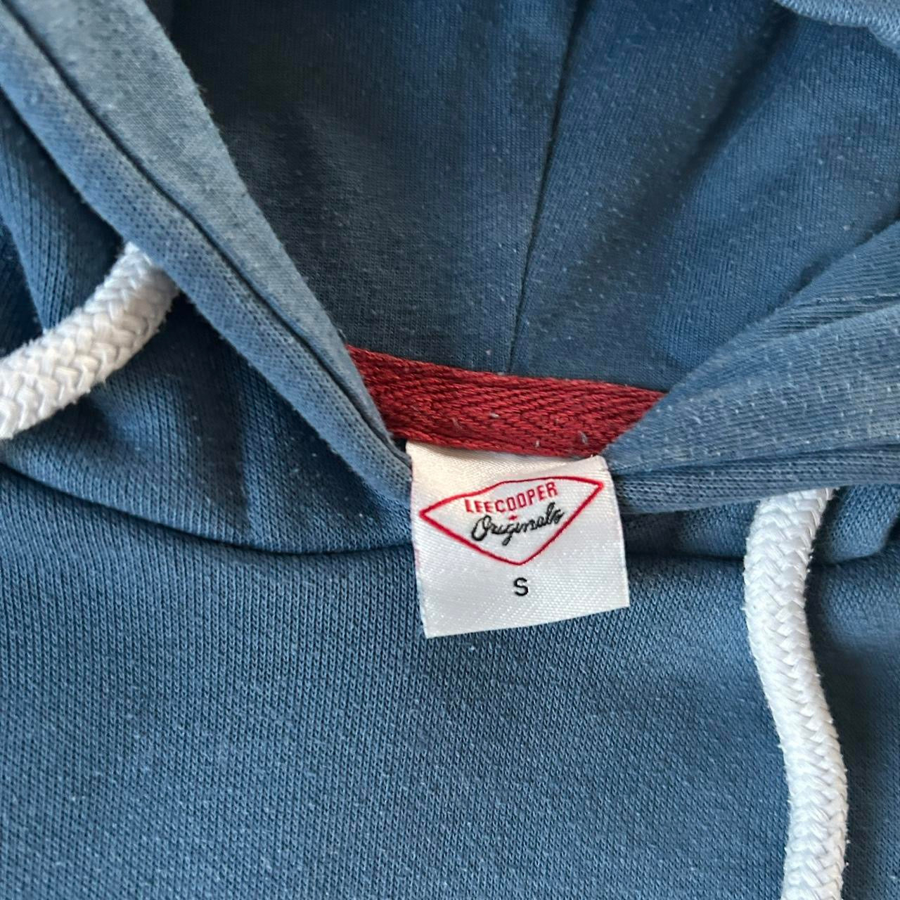 Adult Unisex Lee Cooper Orginals Jumper Blue In Size Small Sku 6860