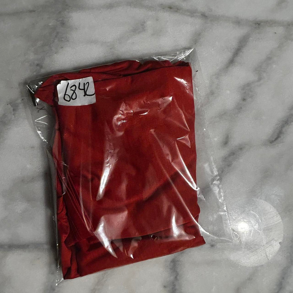 Under Armour Heat Gear Size M Men's Red/Orange Athletic T-Shirt - Used Sku 6842