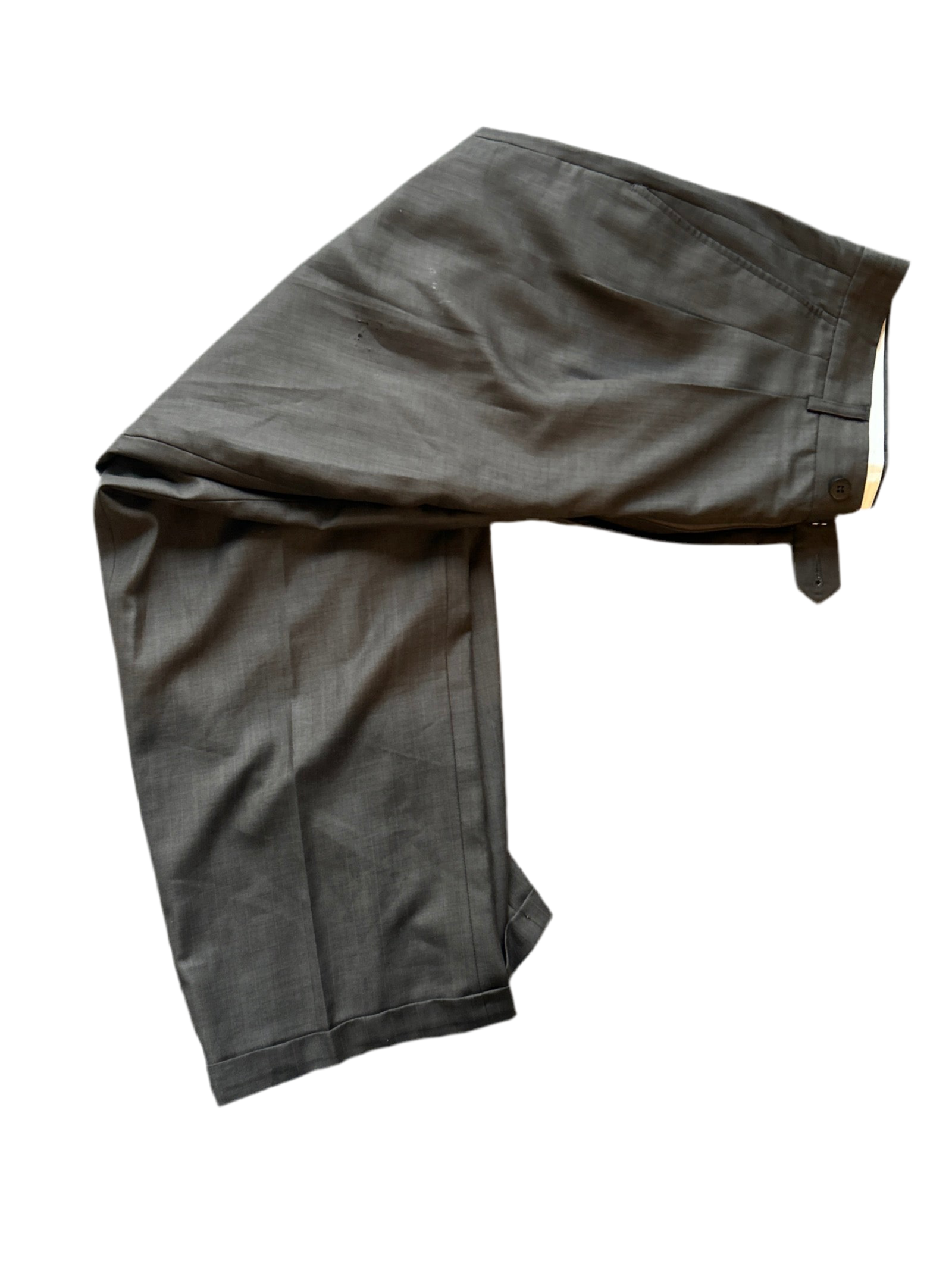 GIORGIO ARMANI COLLEZIONI Mens Brown Viscose/Polyester Dress Pants sz34 x 28 