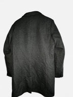 Grey Only & Sons wool blend overcoat #wintercoats in XL collar 39  pit to pit 24 7062