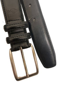 Vintage dockers black leather men genuine belt