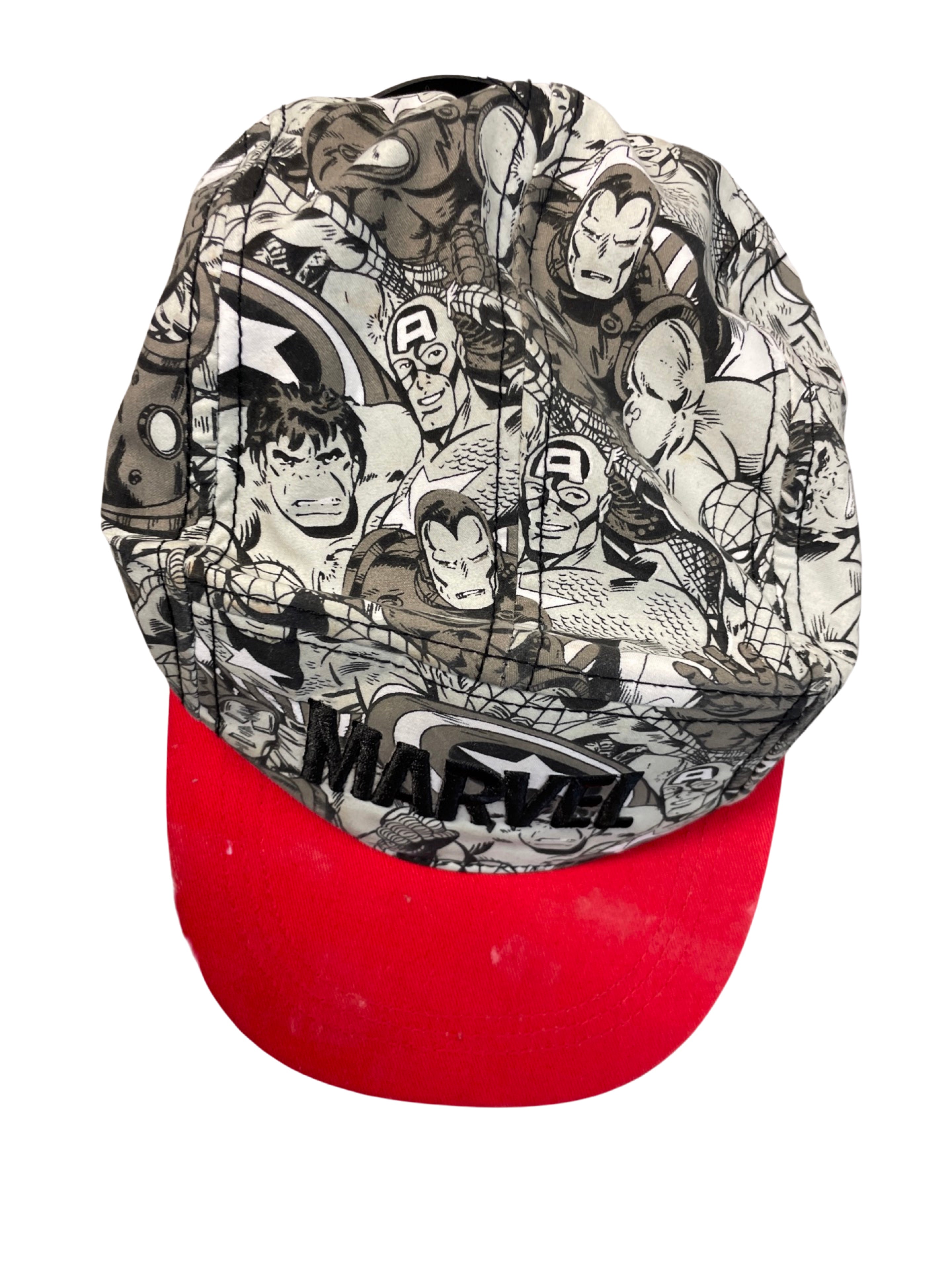 Rubynee Vintage y2k Marvel Avengers Snapback Caps for Children