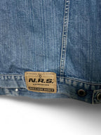 Vintage  90s NRS Authentic Denim Women’s button down Jacket in XL L31W23 SKU 6950