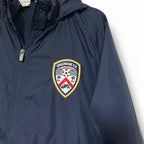 Vintage men’s Navy Coleraine FC Academy windbreaker #football #windbreaker L 28 W 22 in M sku 6878