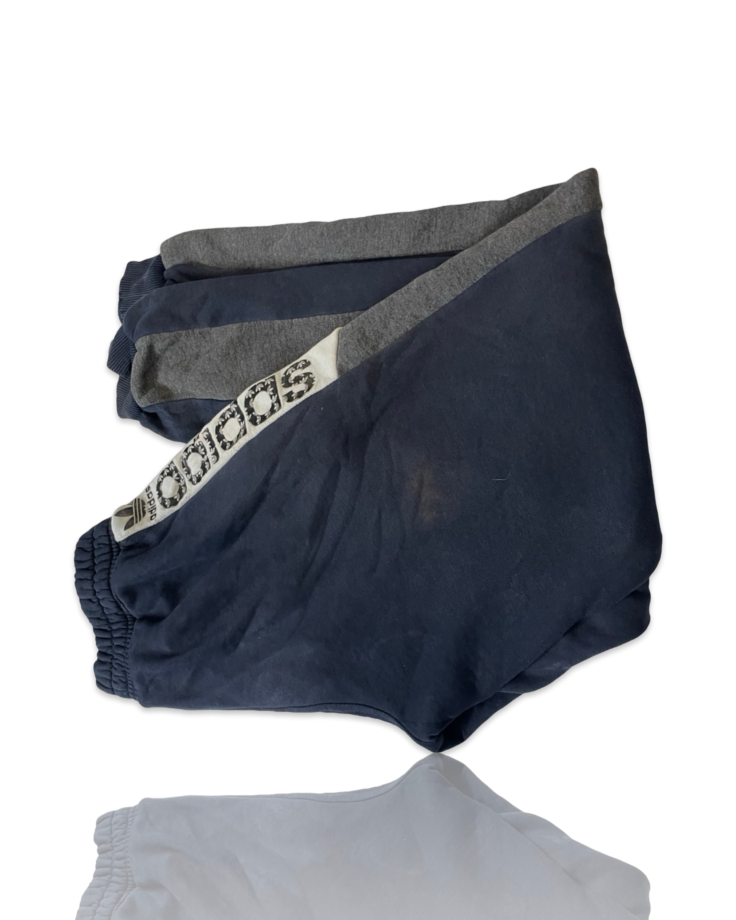 VINTAGE ADIDAS ORIGINAL  BLUE TRACKPANT in XS/S |SKU 4255