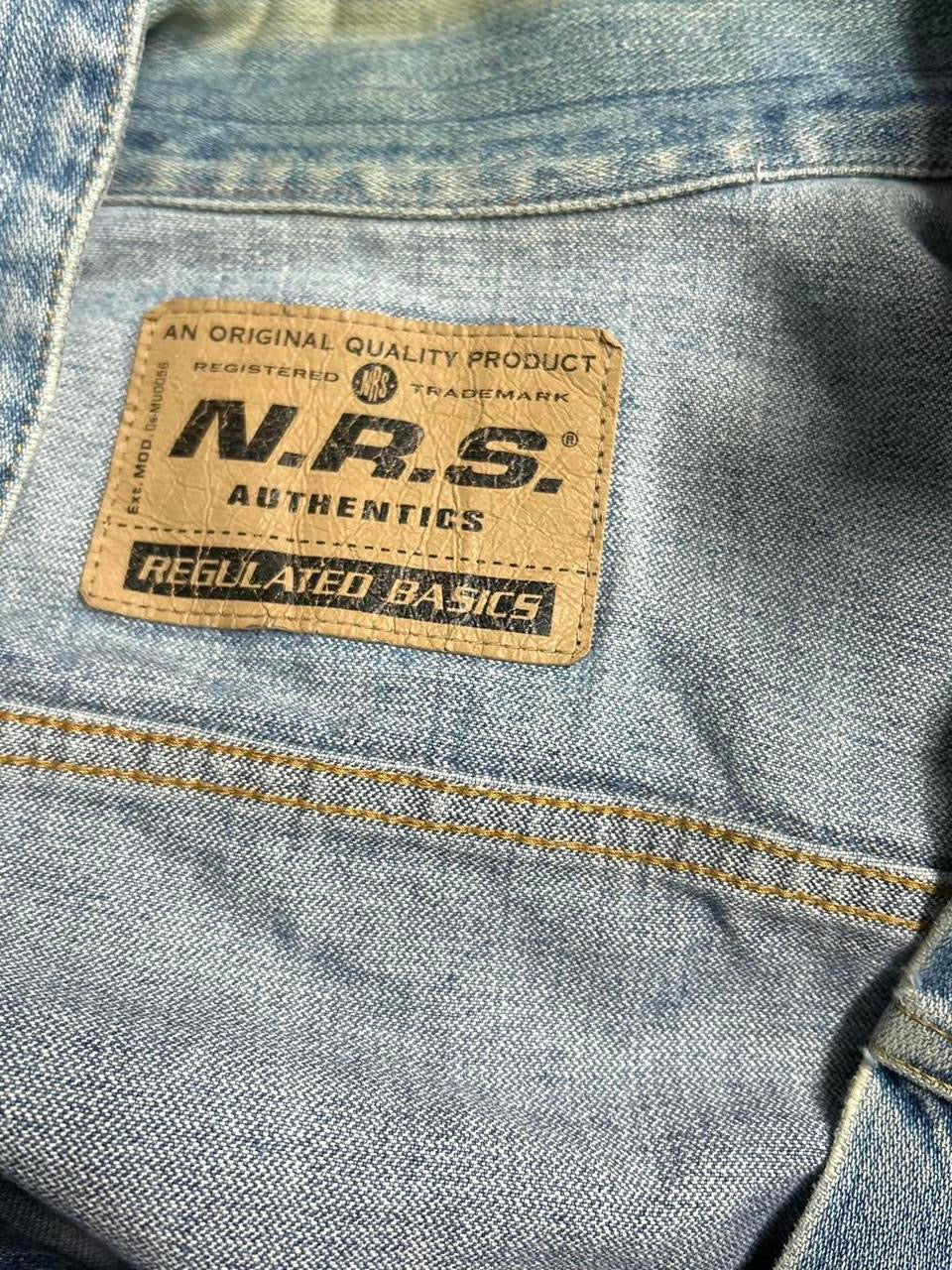 Vintage  90s NRS Authentic Denim Women’s button down Jacket in XL L31W23 SKU 6950